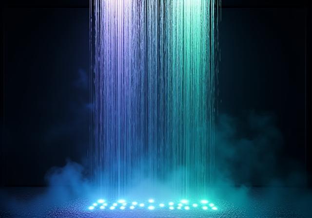 Douche sensorielle avec chromothérapie